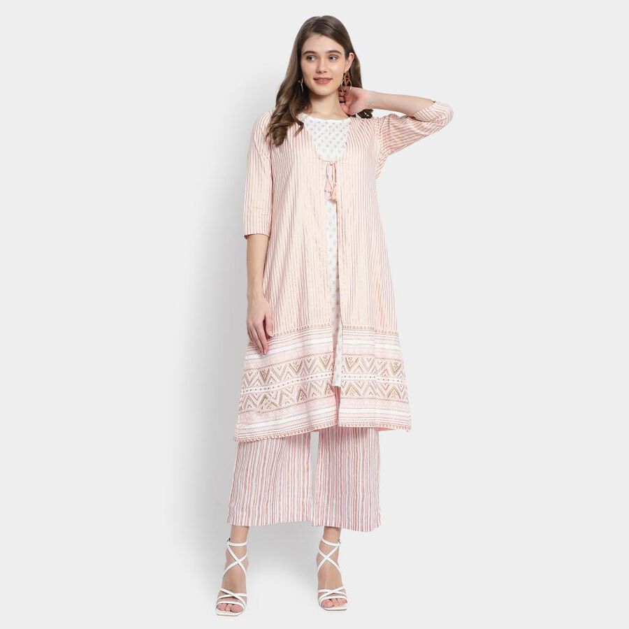 Ladies' Kurta, Light Pink, large image number null